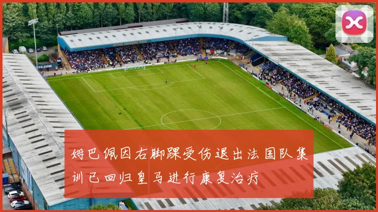 姆巴佩因右脚踝受伤退出法国队集训已回归皇马进行康复治疗