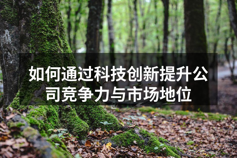 如何通过科技创新提升公司竞争力与市场地位